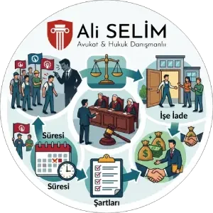Sendikal tazminat davası şartları, işe iade hakkı ve sendikal fesih süreci - Avukat Ali Selim